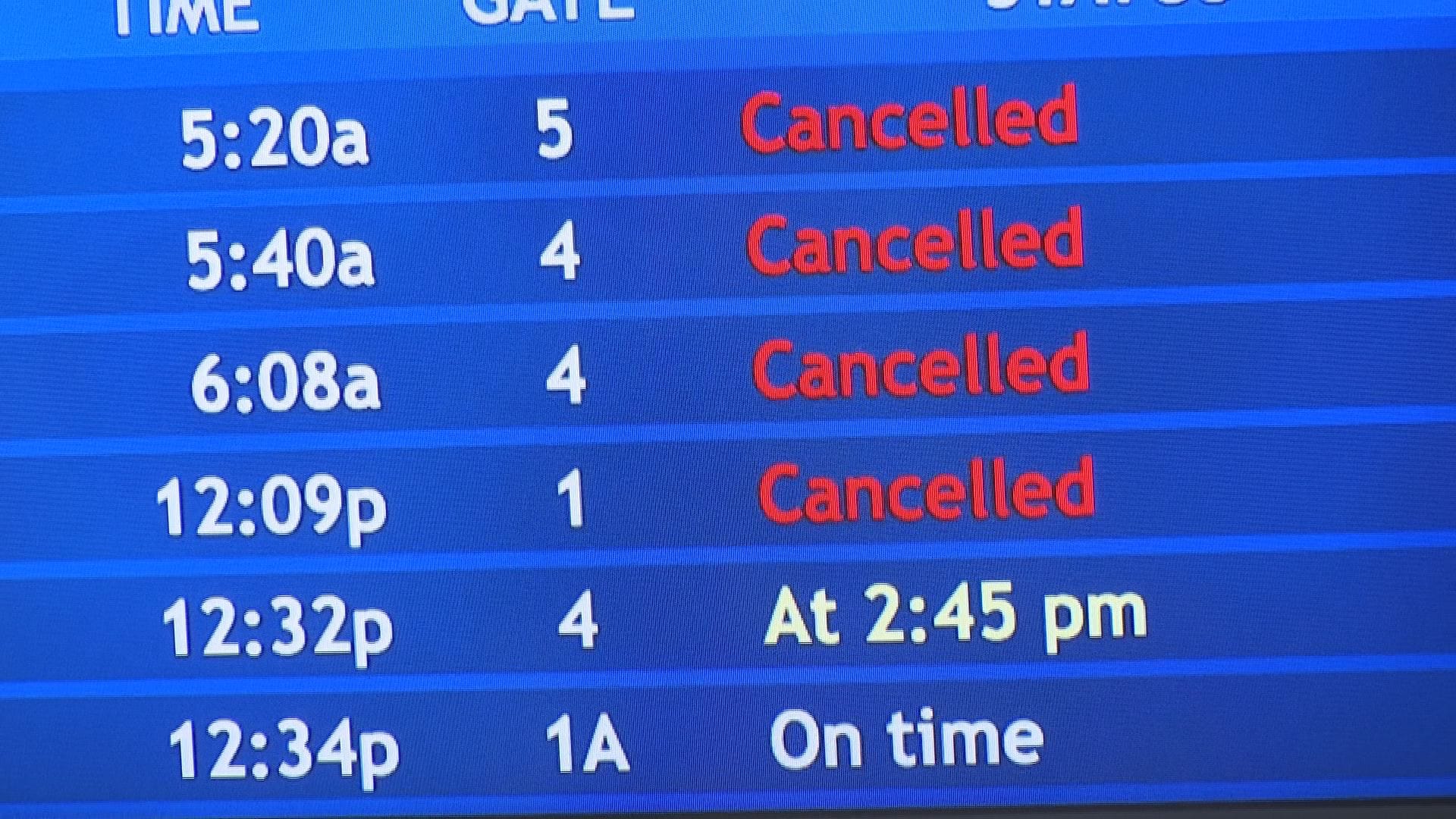 cancelled flights